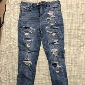 American Eagle high rise curvy jeggings